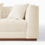 Canapé 91 po rembourré à assise profonde de style moderne Mid-Century 91 po pour le salon-132759043