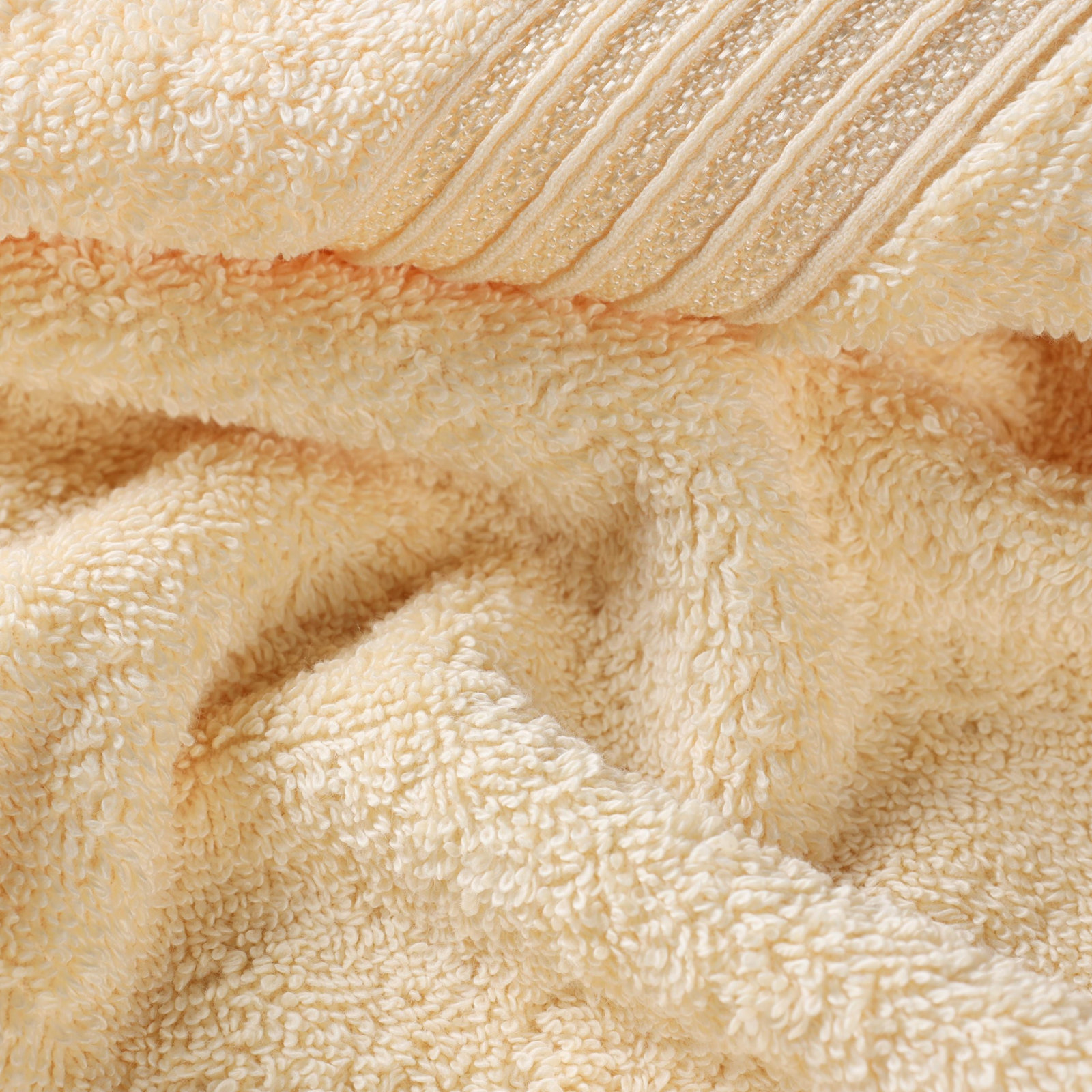 Oleg Egyptian Cotton Washcloth Set, Canary