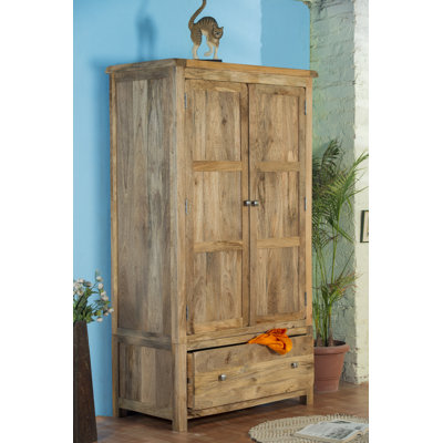 Araban 2 Door Solid Wood Wardrobe