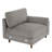 Vontavious 90.3'' Square Arms Sofa-1466095407