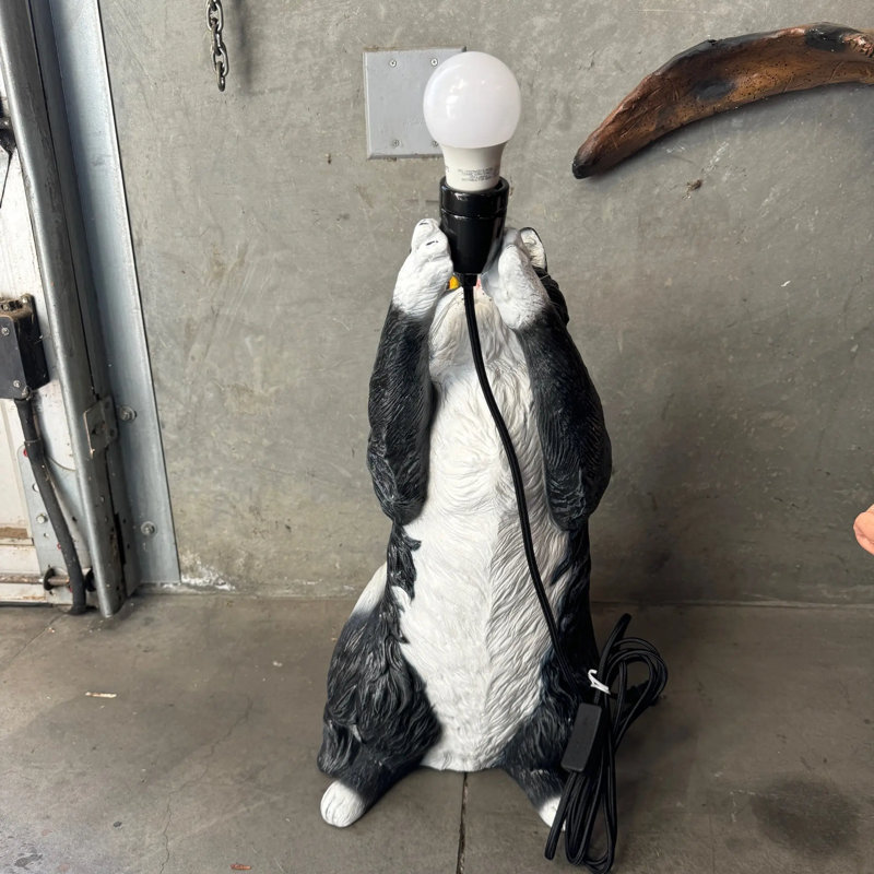 Cat Light Table Top Lamp Statue