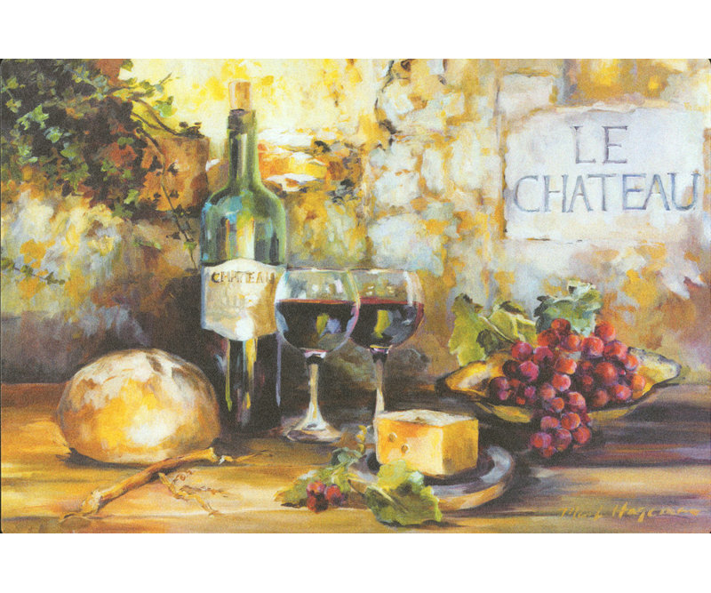 Le Chateau, 32" H x 48" W
