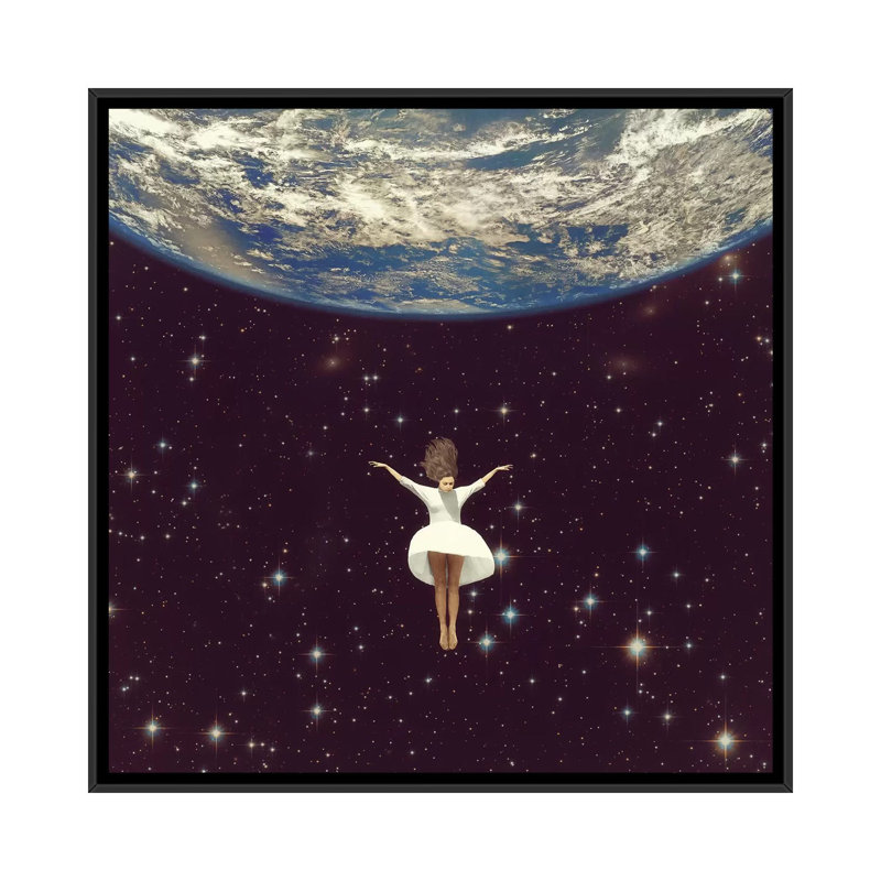 «L Let Go I» par Paula Belle Flores, estampe numérique sur toile tendue avec châssis, H 18 po x l 18 po x P 1,5 po