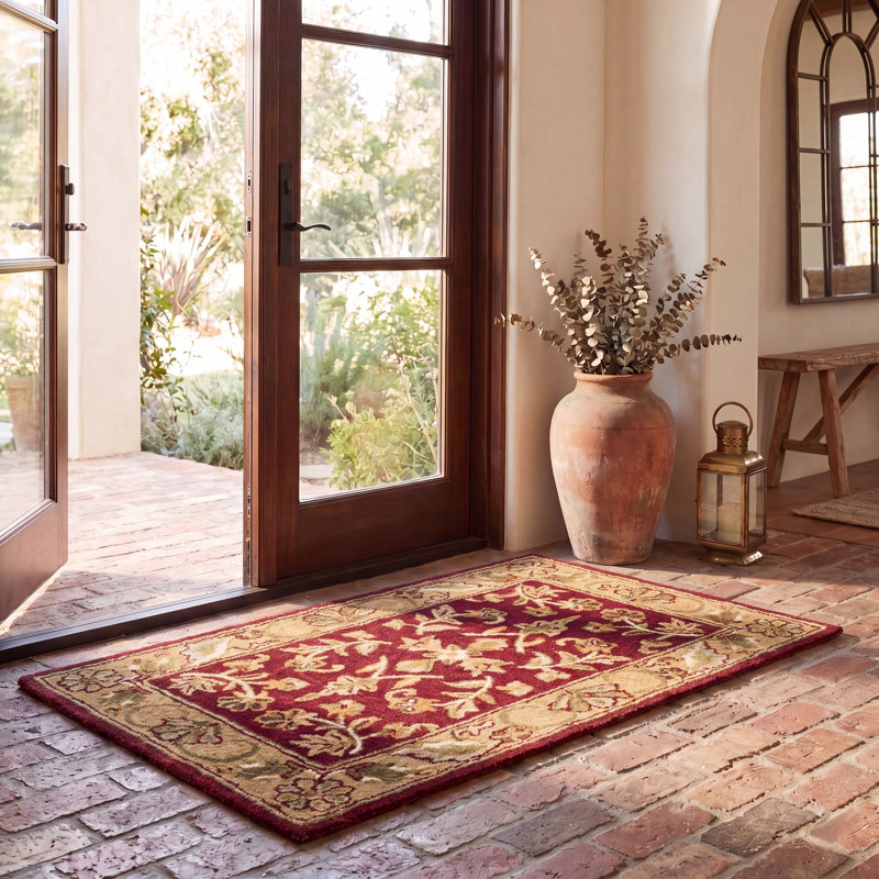 Gorham Hand Tufted Wool Oriental Rug, Rectangle 2' x 3'