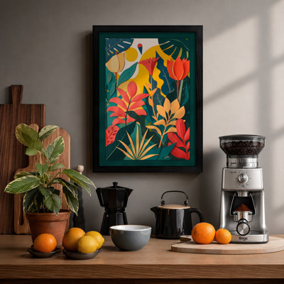 Garden Abundance Botanical - Framed Print