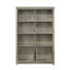 Bibliothèque l 47 "avec portes d'armoire