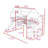Metal Loft Bed With Staircase And Slide-121403398-121403397