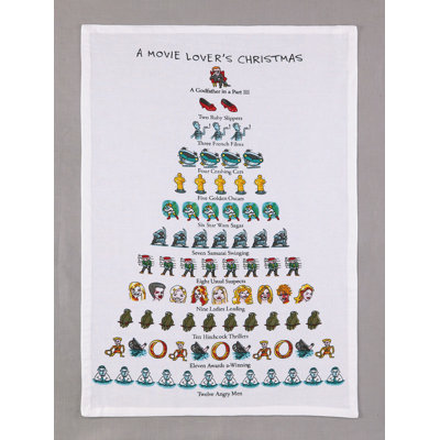 Serviette de cuisine A Movie Lover's Christmas