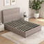 Upholstered Lift Up Storage Ottoman Bed-1162622791-1162622902