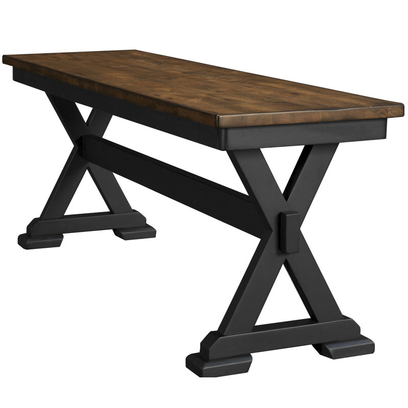 Banc en bois massif Suki
