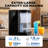 Countertop Pebble Ice Machine: 40 Lbs/24H Soft Chewable Ice, 3L Detachable Tank, Self-Cleaning & Timer Function For Kitchen