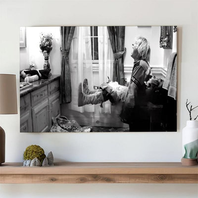Reproduction d'art sur toile «Playful»