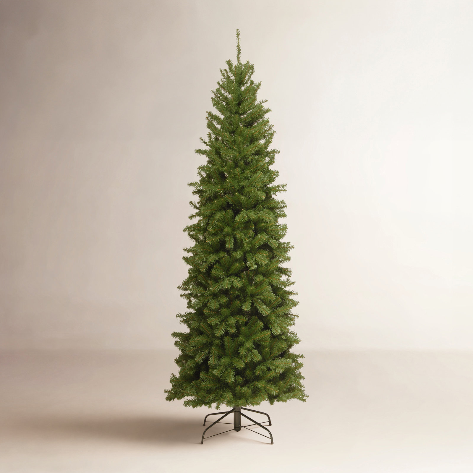The Holiday Aisle® North Valley Spruce Pencil Slim Tree, 7'