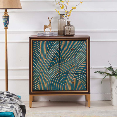 American Style Light Luxury Accent Cabinet Accent Cabinet