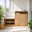 Armoire de rangement de vestibule avec banc à chaussures American Classic