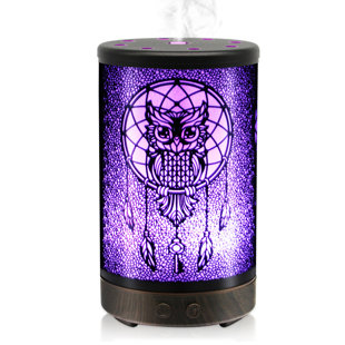 Diffuseur d'huiles essentielles en métal Daroma Owl
