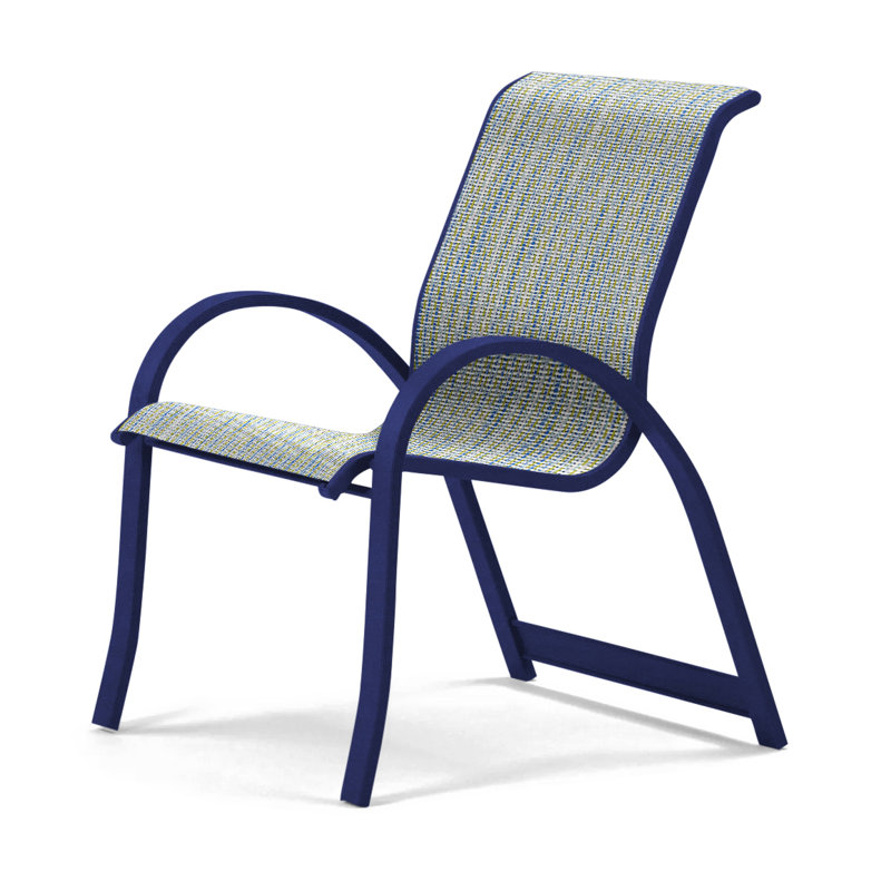Fauteuil de salle à manger empilable Hiraku, Baja, Désert