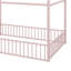 Structure de lit en métal avec clôture-544766300-553340392