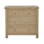 Jeremey Solid Wood 85cm W 3 - Drawer Chest of Drawers