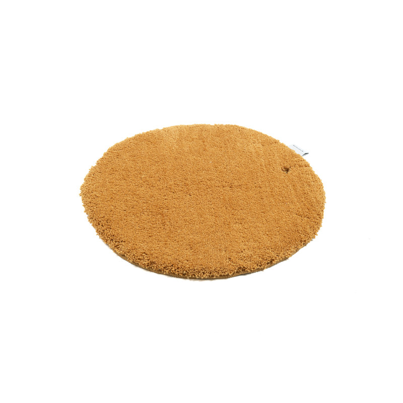 Circle Bath Rug, Gold, 90cm