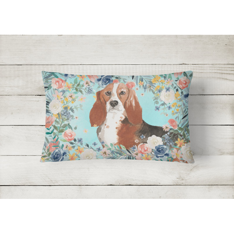  Coussin intérieur / extérieur, Basset hound