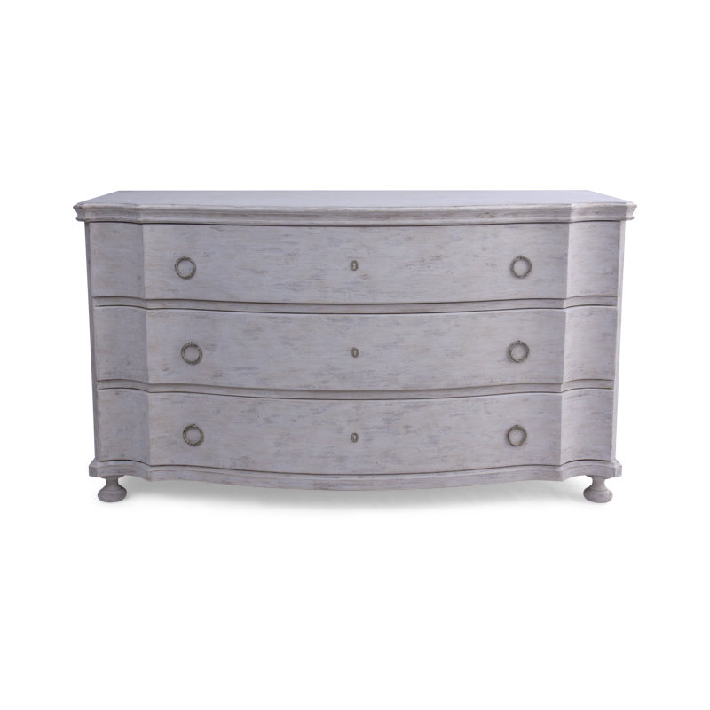 Maree 3 - Drawer Solid Wood Dresser