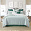 Jaxon Stripe Cotton Reversible Coverlet Set-351892810-351892802