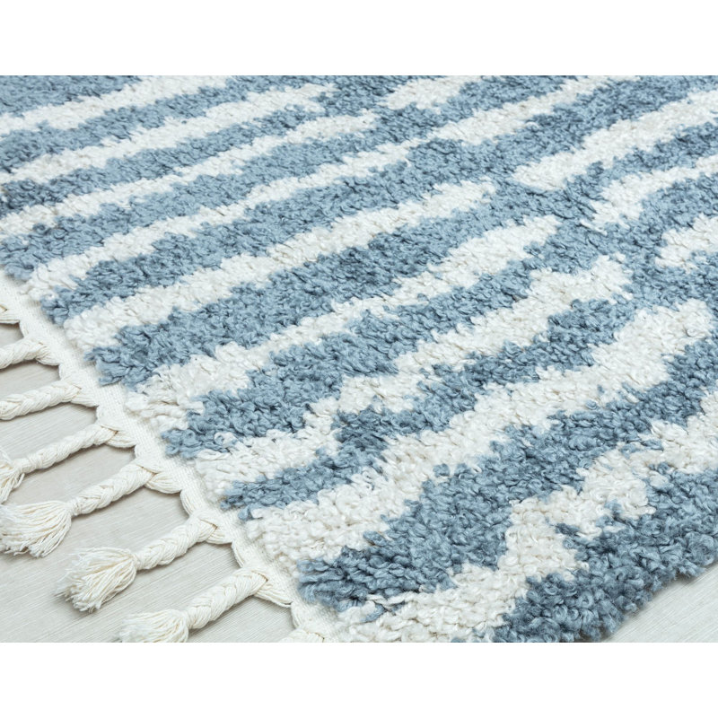 Tapis Colletti Bennett Modern Shallow Waters, Rectangle 8 pi 3 po x 10 pi