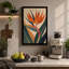 Bird of Paradise Botanical - Wrapped Canvas-798316318-798316316