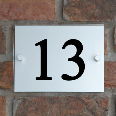 Champy 15cm H Plastic House Number