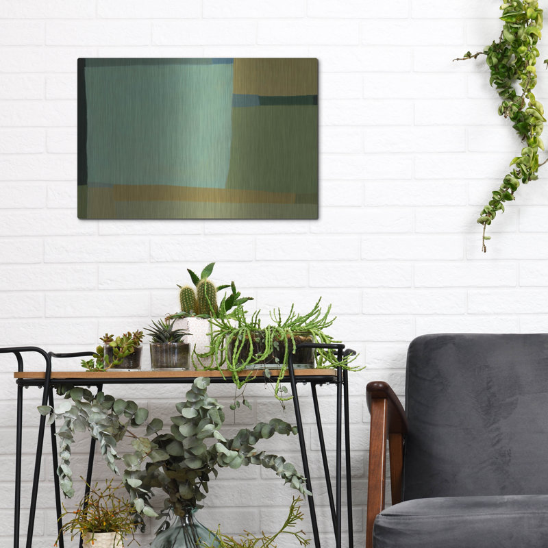 Art mural en métal Wrought Studio ™ «Lorettas View 4» par Tamar Zinna, H 12 po x l 16 po