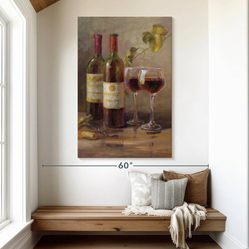 Yarlin Opening The Wine, 51" H x 34" W