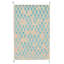 Tapis kaki clair à tissage plat Olszewski