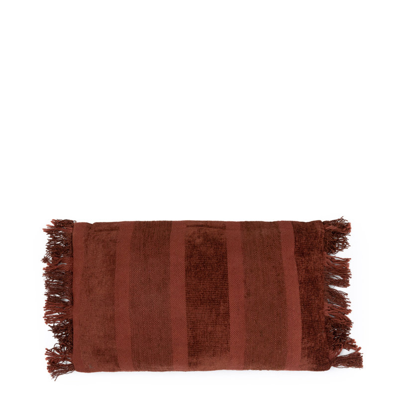 The Oh My Gee Collection Cushion Cover, Burgundy, Rectangular, 30cm H x 50cm W