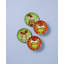 Merry Grinchmas Tidbit Plates, Set of 4