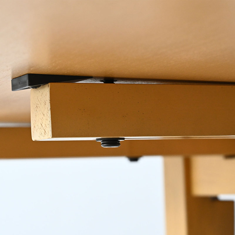 Ensemble de table de salle à manger extensible 9 pièces avec chaises rembourrées en bois massif, Sierra
