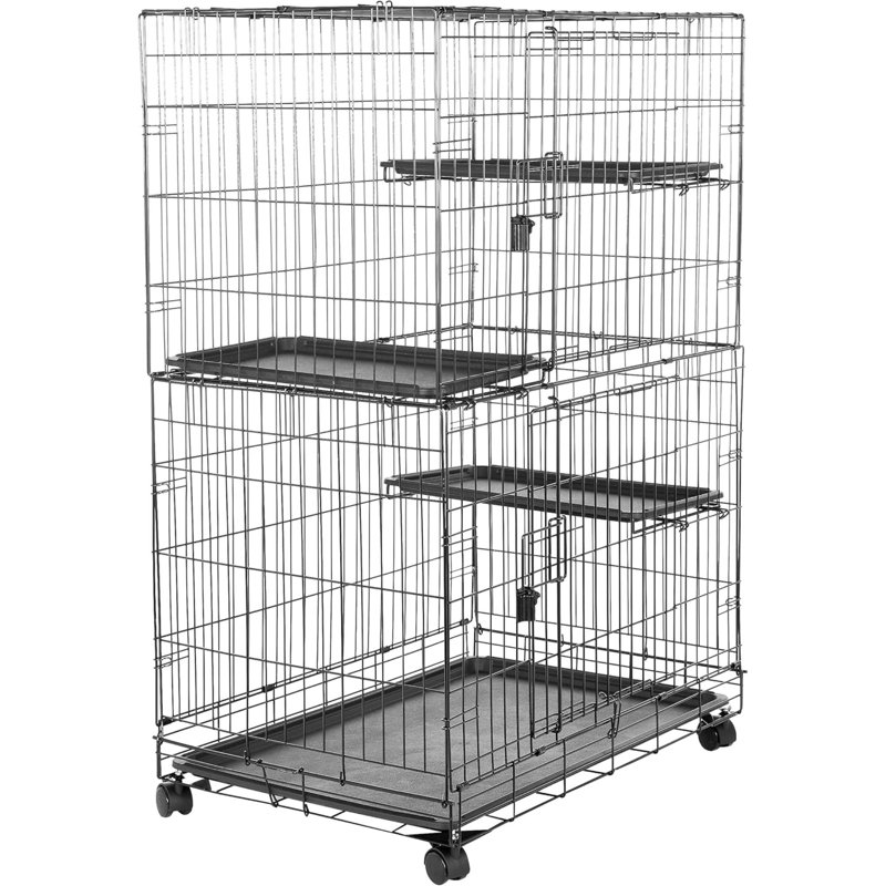 Cage à cage pour cage durable et pliable Tier Cat