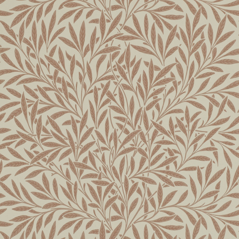 Willow 10.05m x 52cm Matte Wallpaper Roll, Red