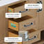 Meuble-lavabo double 60 po Maxbano