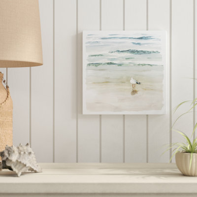 " Seagull Cove II " by Victoria Borges Painting Print