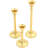 Set of 3 9 " Candlestick