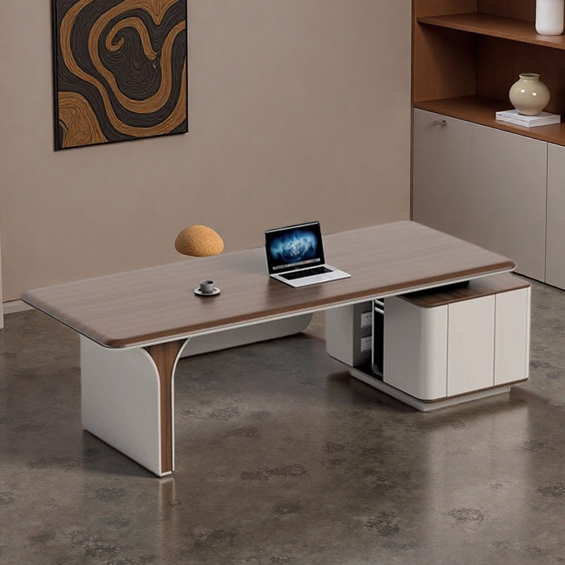 Bureau en bois Advanced Tech, H 29,53 po x l 82,68 po x P 35,43 po