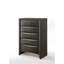Commode à finition chêne gris-2088453525