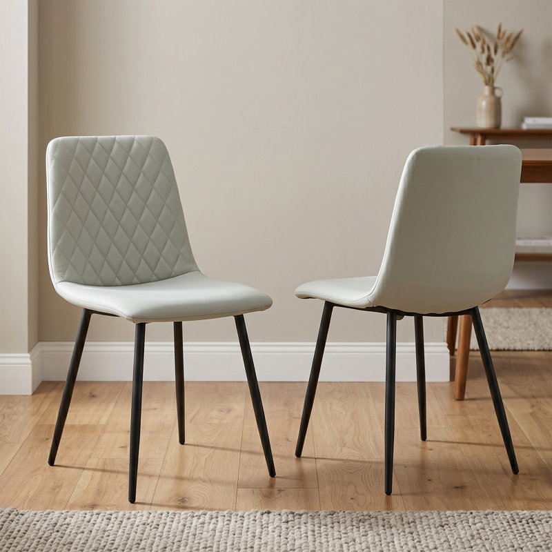 Volta 48 cm H Side Chair, Light Grey