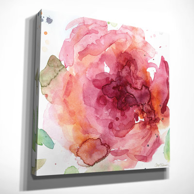 « bold rosé ii »-impression sur toile tendue