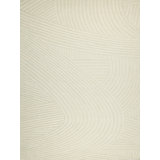 Entro Handmade New Zealand Wool Cream/Ivory Area Rug