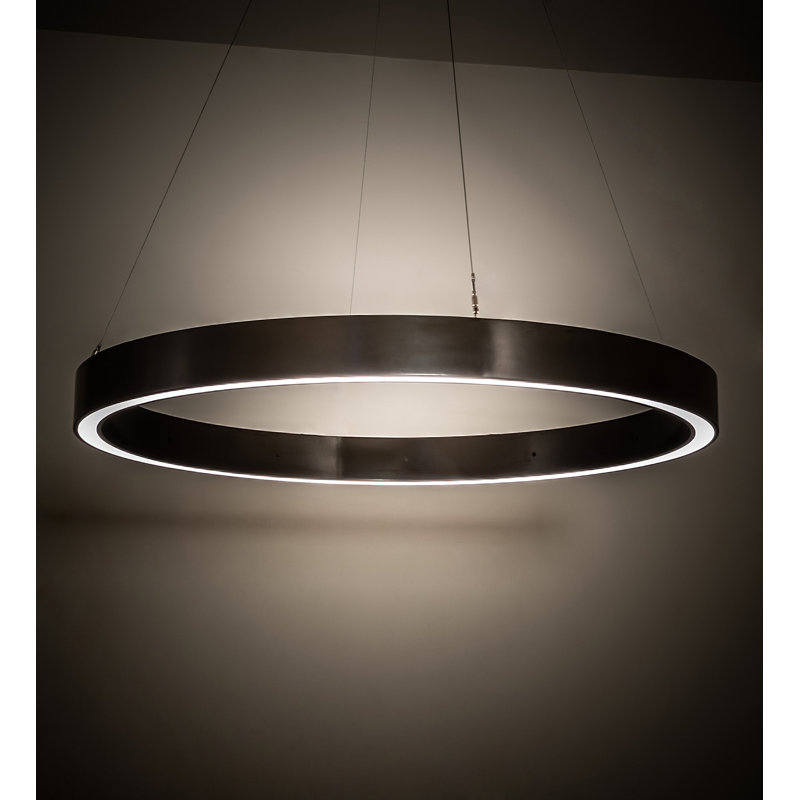 LED Pendant, 76" H x 49" W x 48" D