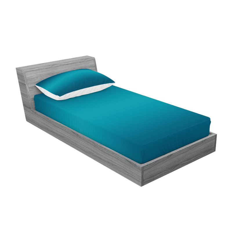Drap-housse et coussin décoratif Ambesonne, Ensemble de draps pour lit simple TG + 5 articles 