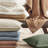 Stonewashed Crinkle Cotton Box Stitch Quilt Set-105834153-105834150