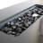 25" H W Steel Outdoor Fire Pit Table With Lid-1651920365